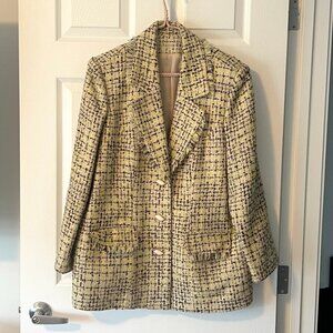 Geometric Designer Tailor-Made One-Of-A-Kind Women's Blazer!